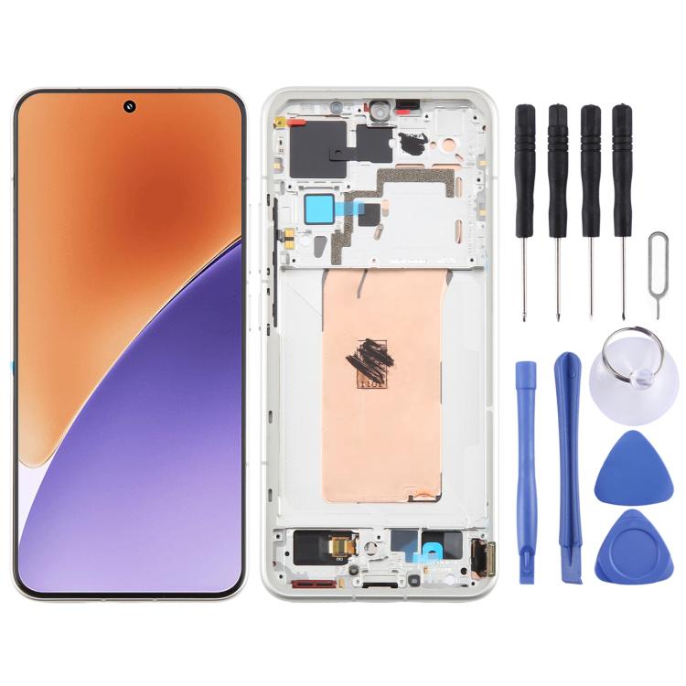 For Xiaomi 15 AMOLED Original LCD Screen Digitizer Full Assembly with Frame (Matte Silver) - LCD Screen by PMc TechLife | Online Shopping South Africa | PMc TechLife | Buy Now Pay Later Mobicred