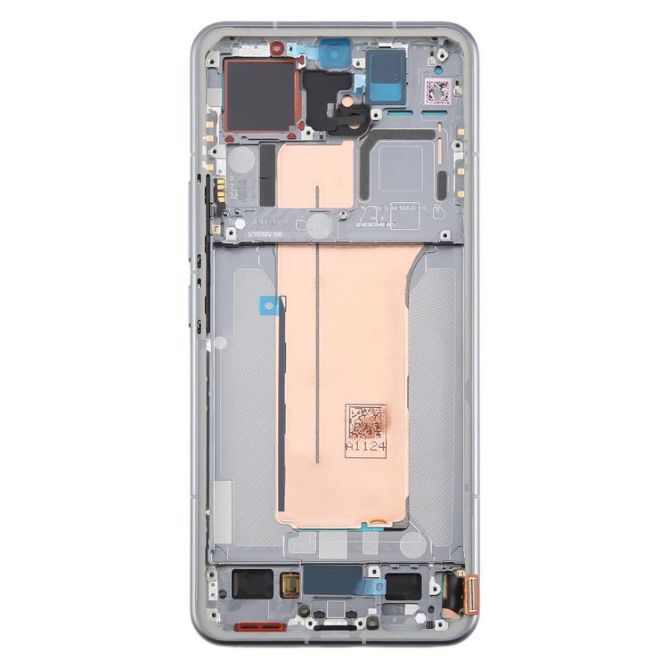 For Xiaomi 15 Pro AMOLED Original LCD Screen Digitizer Full Assembly with Frame (Silver) - LCD Screen by PMc TechLife | Online Shopping South Africa | PMc TechLife | Buy Now Pay Later Mobicred