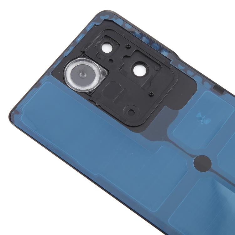 For vivo S17e Battery Back Cover with Camera Lens Cover(Black) - Back Cover by PMc TechLife | Online Shopping South Africa | PMc TechLife | Buy Now Pay Later Mobicred