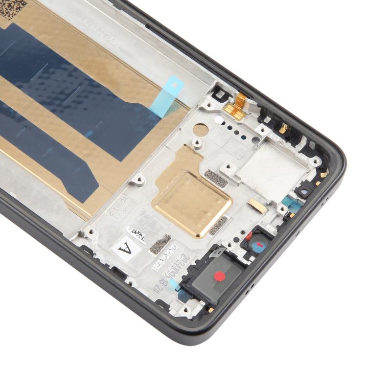 For Xiaomi Redmi Turbo 4 Original Middle Frame Bezel Plate (Black) - Frame Bezel Plate by PMc TechLife | Online Shopping South Africa | PMc TechLife | Buy Now Pay Later Mobicred
