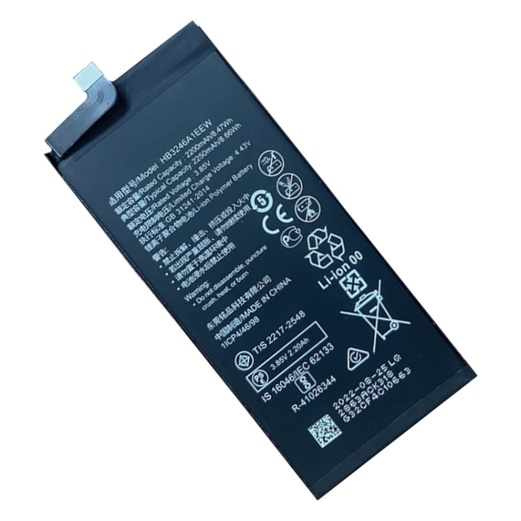 2250mAh Battery Replacement For Huawei Mate Xs HB3246A1ECW HB3246A1EEW - For Huawei by PMC Jewellery | Online Shopping South Africa | PMC Jewellery | Buy Now Pay Later Mobicred