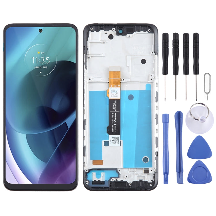 For Motorola Moto G71 5G Original LCD Screen Digitizer Full Assembly with Frame - LCD Screen by PMC TechLife | Online Shopping South Africa | PMC TechLife