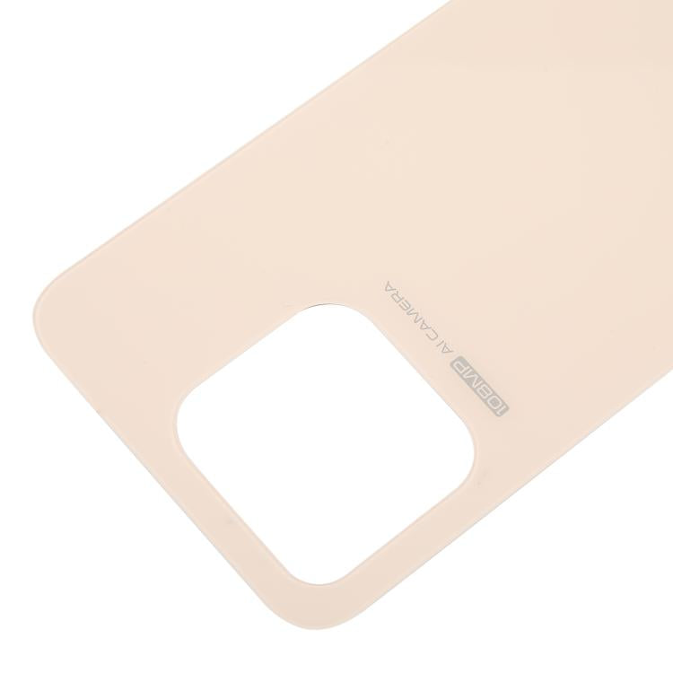 For ZTE Axon 70 Glass Battery Back Cover with Adhesive(Gold) - For ZTE by PMc TechLife | Online Shopping South Africa | PMc TechLife | Buy Now Pay Later Mobicred