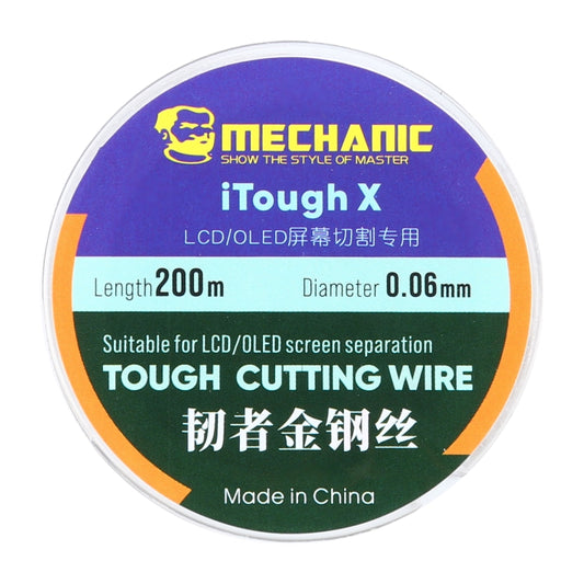 MECHANIC iTough X 200M 0.06MM LCD OLED Screen Cutting Wire - Welding Wire by MECHANIC | Online Shopping South Africa | PMC Jewellery