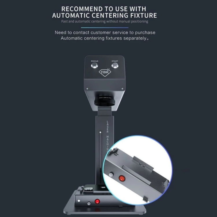 TBK-958M Laser Marking Machine Auto Focus Frame Separator 2 in 1 Engraving Equipment, UK Plug - free shipping - PMC TechLife - Order now!