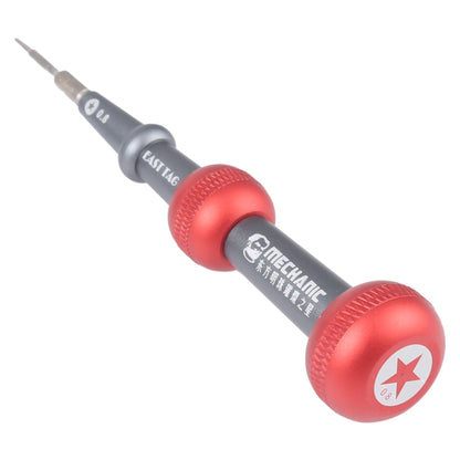Mechanic East Tag Precision Strong Magnetic Screwdriver,Five Stars 0.8(Red) - Screwdriver by MECHANIC | Online Shopping South Africa | PMC Jewellery | Buy Now Pay Later Mobicred