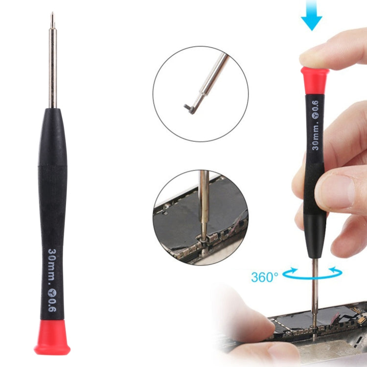 JIAFA Mobile Phone Repair Screwdriver, Size: Y0.6 (Red) - free shipping - PMC TechLife - Order now!