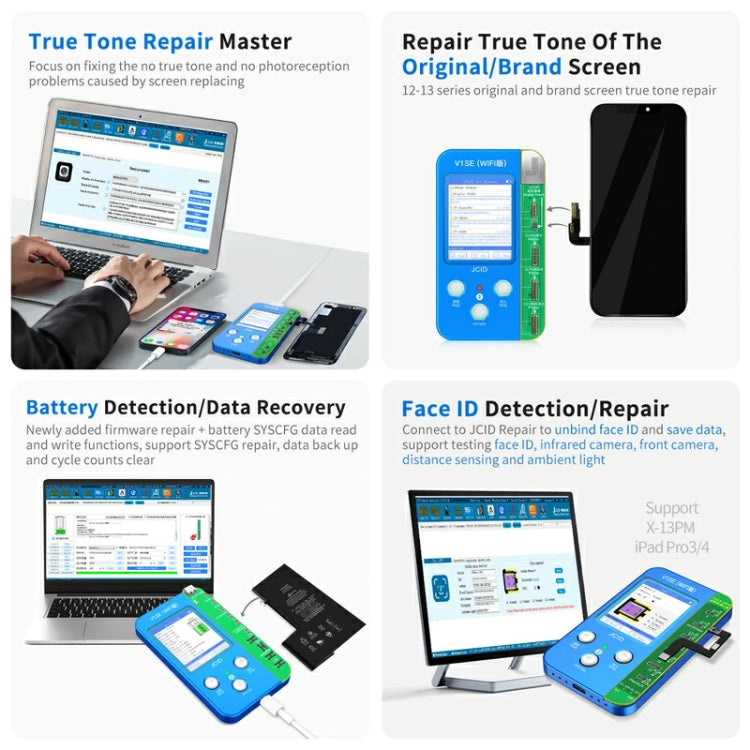 JC V1SE Mobile Phone Code Reading Programmer Set For iPhone - free shipping - PMC TechLife - Order now!