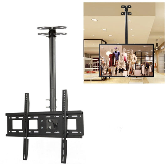 32-70 inch Universal Height & Angle Adjustable Single Screen TV Wall-mounted Ceiling Dual-use Bracket, Retractable Range: 0.5-3m - TV Brackets & Mounts by PMC Jewellery | Online Shopping South Africa | PMC Jewellery | Buy Now Pay Later Mobicred