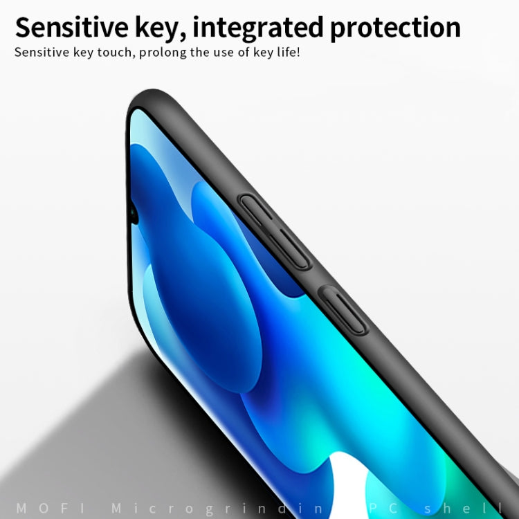 For Xiaomi Mi 10 Lite MOFI Frosted PC Ultra-thin Hard Case(Blue) - Xiaomi Cases by MOFI | Online Shopping South Africa | PMC TechLife