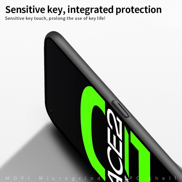 For OPPO Ace2 MOFI Frosted PC Ultra-thin Hard Case(Gold) - OPPO Cases by MOFI | Online Shopping South Africa | PMC TechLife