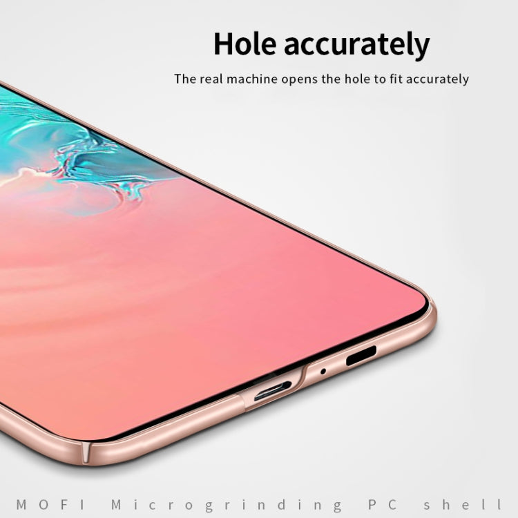 For Samsung Galaxy A91/S10Lite MOFI Frosted PC Ultra-thin Hard C(Rose gold) - Galaxy Phone Cases by MOFI | Online Shopping South Africa | PMC TechLife