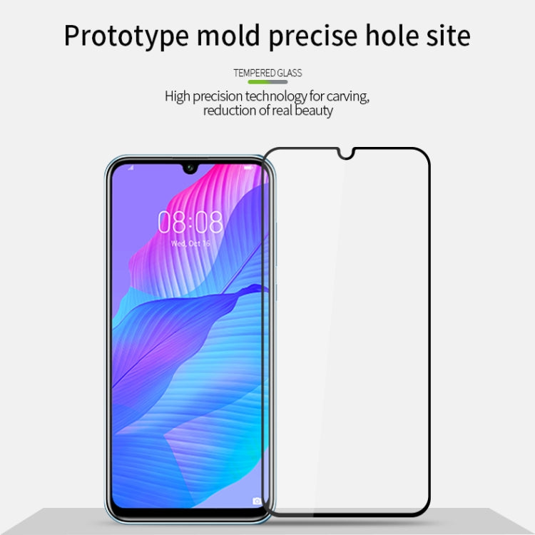 For Huawei Y8P / P smart S MOFI 9H 2.5D Full Screen Tempered Glass Film(Black) - Huawei Tempered Glass by MOFI | Online Shopping South Africa | PMC Jewellery