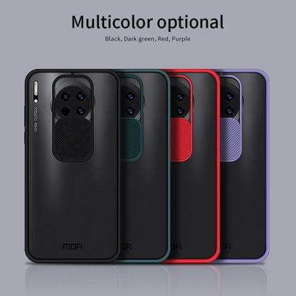 For Huawei Mate 30 MOFI Xing Dun Series PC + TPU Anti-peep Waterproof And Anti-drop All-inclusive Protective Shell, Translucent Frosted(Black) - Huawei Cases by MOFI | Online Shopping South Africa | PMC Jewellery