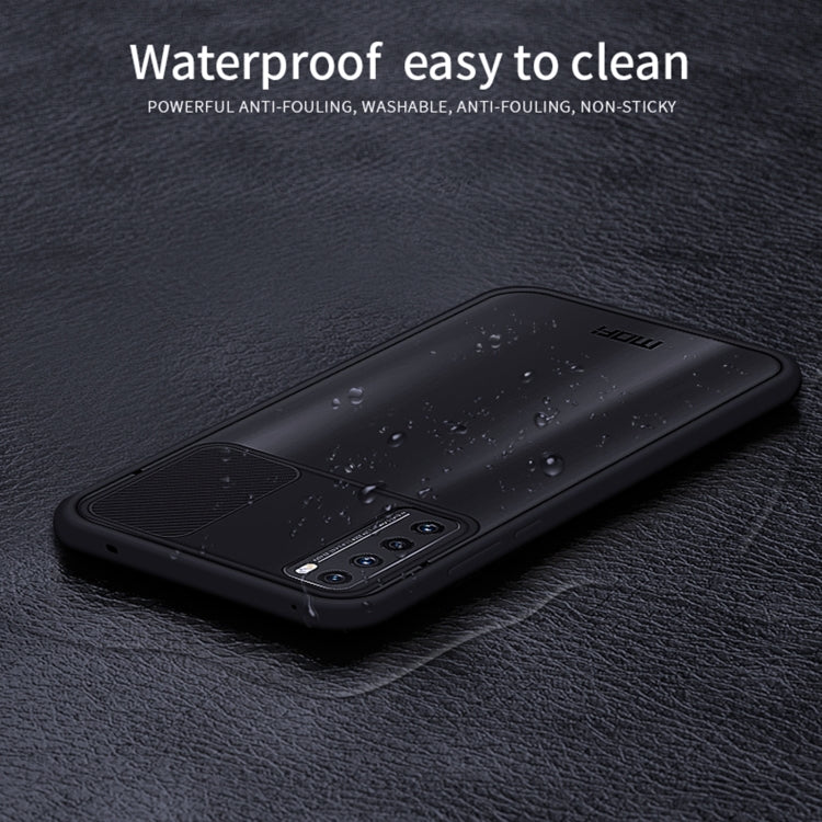 For Huawei nova 7 MOFI Xing Dun Series PC + TPU Anti-peep Waterproof And Anti-drop All-inclusive Protective Shell, Translucent Frosted(Red) - Huawei Cases by MOFI | Online Shopping South Africa | PMC Jewellery