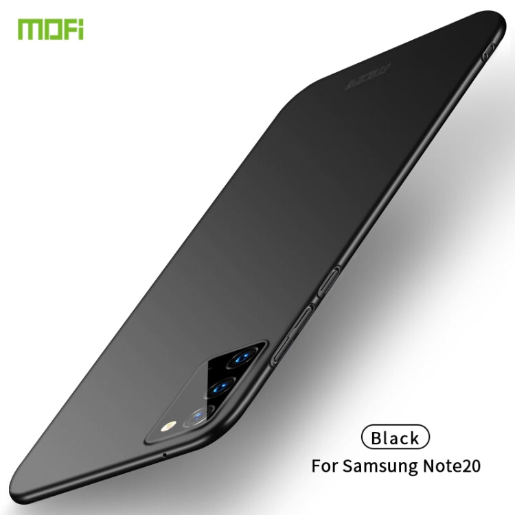 For Samsung Galaxy Note20 MOFI Frosted PC Ultra-thin Hard Case(Black) - Galaxy Note20 Cases by MOFI | Online Shopping South Africa | PMC TechLife | Buy Now Pay Later Mobicred