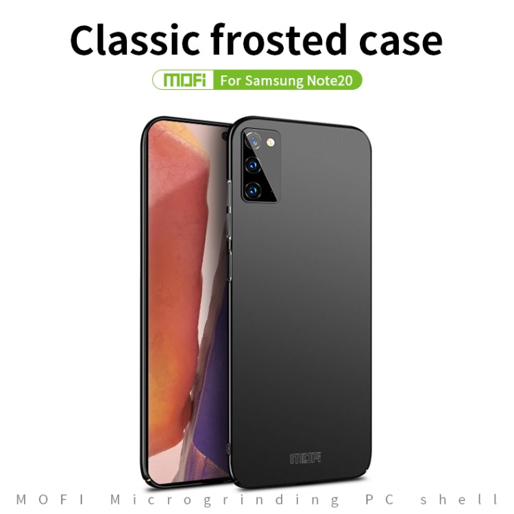 For Samsung Galaxy Note20 MOFI Frosted PC Ultra-thin Hard Case(Blue) - free shipping - PMC TechLife - Order now!