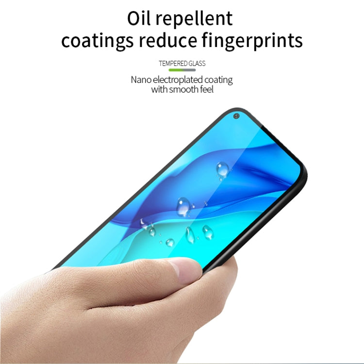 For Huawei Maimang9/Mate 40Lite MOFI 9H 2.5D Full Screen Tempered Glass Film(Black) - free shipping - PMC TechLife - Order now!