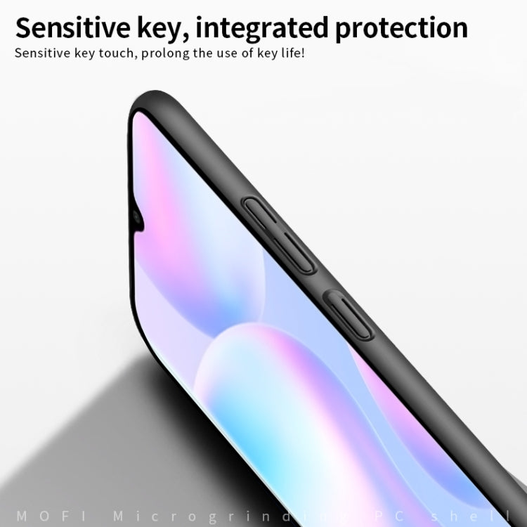For Xiaomi Redmi 9C MOFI Frosted PC Ultra-thin Hard Case(Blue) - Xiaomi Cases by MOFI | Online Shopping South Africa | PMC TechLife | Buy Now Pay Later Mobicred