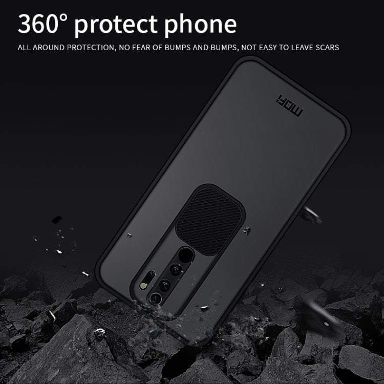 For Xiaomi Redmi Note8 Pro MOFI Xing Dun Series Translucent Frosted PC + TPU Privacy Anti-glare Shockproof All-inclusive Protective Case(Green) - Xiaomi Cases by MOFI | Online Shopping South Africa | PMC Jewellery