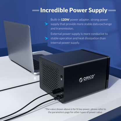 ORICO NS200U3 3.5 inch 2 Bay USB3.0 Hard Drive Enclosure - HDD Enclosure by ORICO | Online Shopping South Africa | PMC Jewellery | Buy Now Pay Later Mobicred