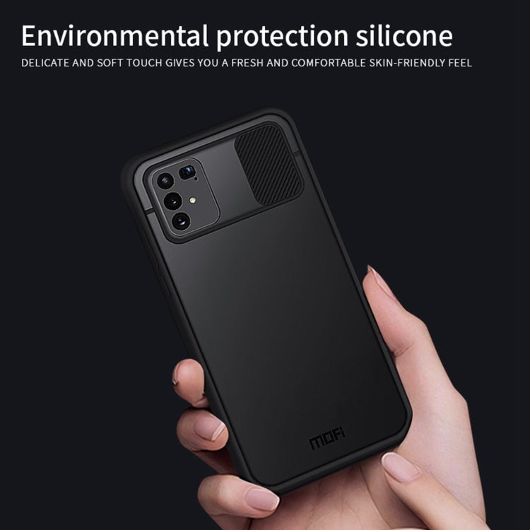 For Samsung Galaxy S10 Lite MOFI Xing Dun Series Translucent Frosted PC + TPU Privacy Anti-glare Shockproof All-inclusive Protective Case(Green) - Galaxy Phone Cases by MOFI | Online Shopping South Africa | PMC Jewellery