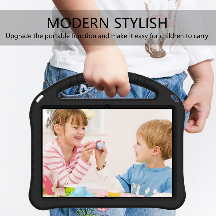 For Huawei MediaPad T3 10 EVA Flat Anti Falling Protective Case Shell with Holder(Black) - Huawei by PMC TechLife | Online Shopping South Africa | PMC TechLife