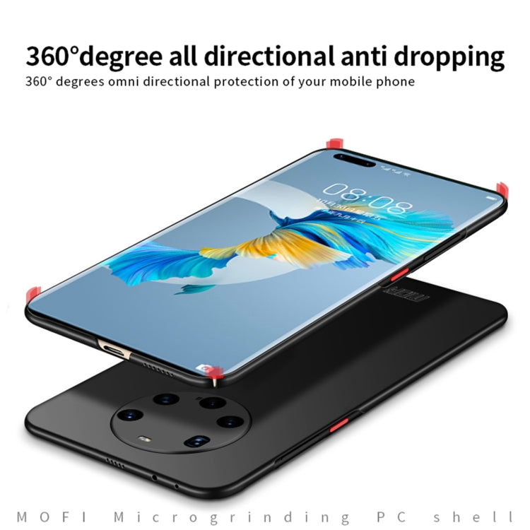 For Huawei Mate 40 Pro+ MOFI Frosted PC Ultra-thin Hard Case(Red) - Huawei Cases by MOFI | Online Shopping South Africa | PMC Jewellery