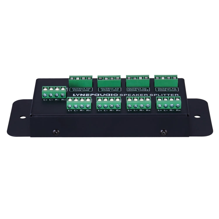 1 In 8 Out Amplifier And Sound Speaker Distributor, 8-Area Sound Source, Signal Distribution Panel, Audio Input, 300W Per Channel -  by PMC Jewellery | Online Shopping South Africa | PMC Jewellery | Buy Now Pay Later Mobicred