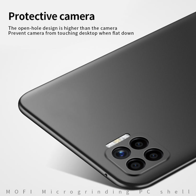 For OPPO F17 Pro / A93 MOFI Frosted PC Ultra-thin Hard Case(Black) - OPPO Cases by MOFI | Online Shopping South Africa | PMC Jewellery
