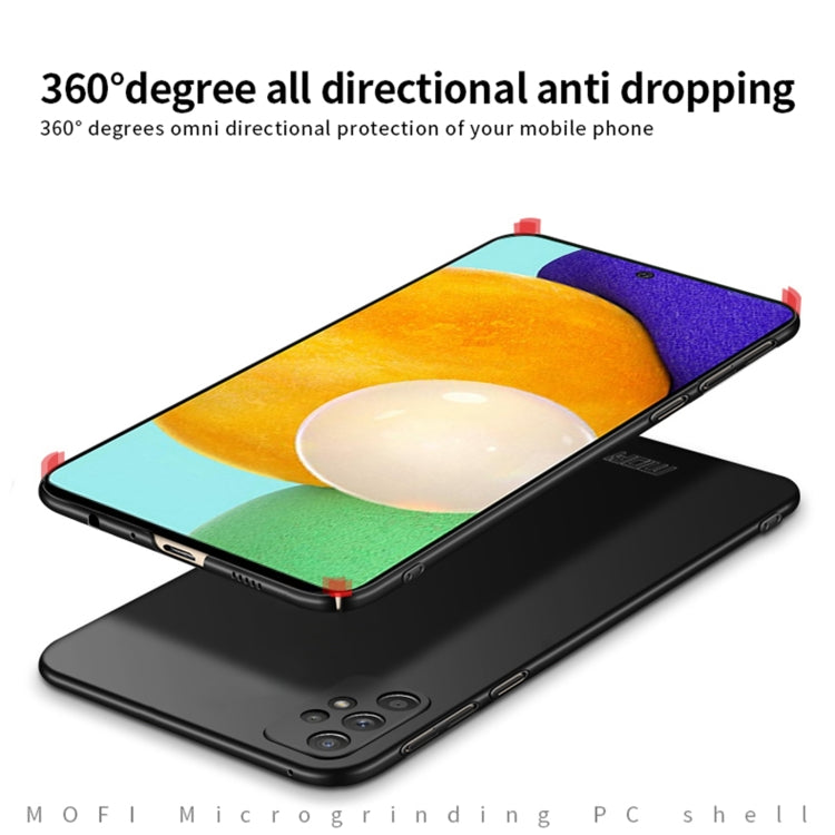 For Samsung Galaxy A72 5G / 4G MOFI Frosted PC Ultra-thin Hard Case(Blue) - free shipping - PMC TechLife - Order now!
