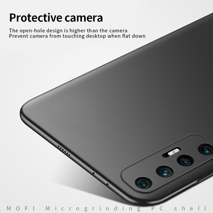 For Xiaomi Mi 10S MOFI Frosted PC Ultra-thin Hard Case(Black) - Xiaomi Cases by MOFI | Online Shopping South Africa | PMC TechLife | Buy Now Pay Later Mobicred