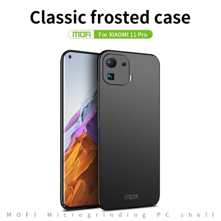 For Xiaomi Mi 11 Pro MOFI Frosted PC Ultra-thin Hard Case(Red) - free shipping - PMC TechLife - Order now!