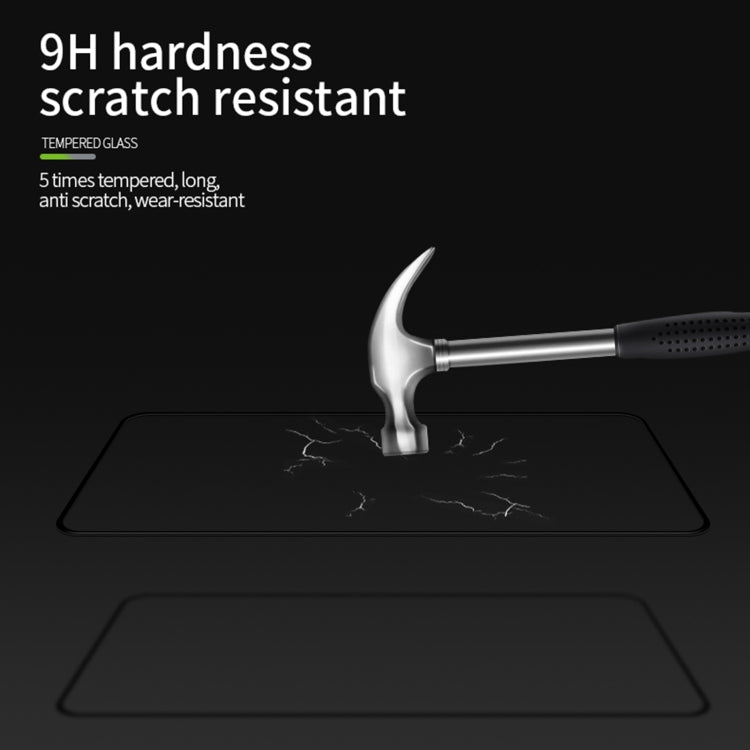 For Xiaomi Mi 11 Lite MOFI 9H 3D Explosion-proof Curved Screen Tempered Glass Film(Black) -  by MOFI | Online Shopping South Africa | PMC TechLife | Buy Now Pay Later Mobicred