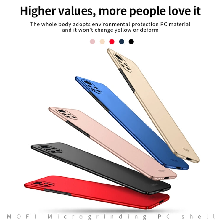 For Huawei Nova 8 MOFI Frosted PC Ultra-thin Hard Case(Blue) - Huawei Cases by MOFI | Online Shopping South Africa | PMC TechLife | Buy Now Pay Later Mobicred