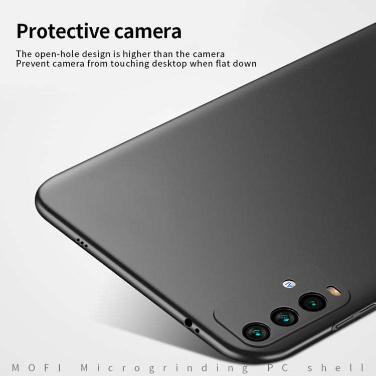For Xiaomi Redmi 9T / Note9 4G / 9 Power MOFI Frosted PC Ultra-thin Hard Case(Blue) - Xiaomi Cases by MOFI | Online Shopping South Africa | PMC TechLife | Buy Now Pay Later Mobicred