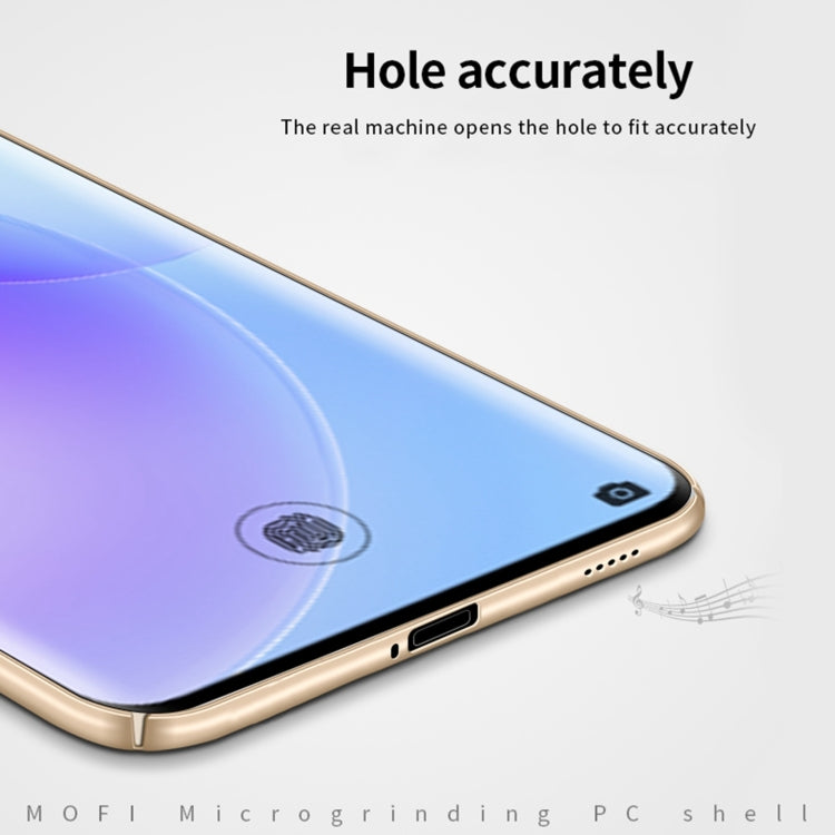 For Honor V40 MOFI Frosted PC Ultra-thin Hard Case(Black) - Honor Cases by MOFI | Online Shopping South Africa | PMC TechLife | Buy Now Pay Later Mobicred