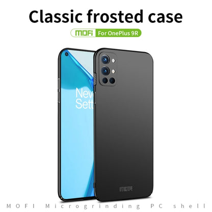 For OnePlus 9R MOFI Frosted PC Ultra-thin Hard Case(Rose gold) - OnePlus Cases by MOFI | Online Shopping South Africa | PMC Jewellery