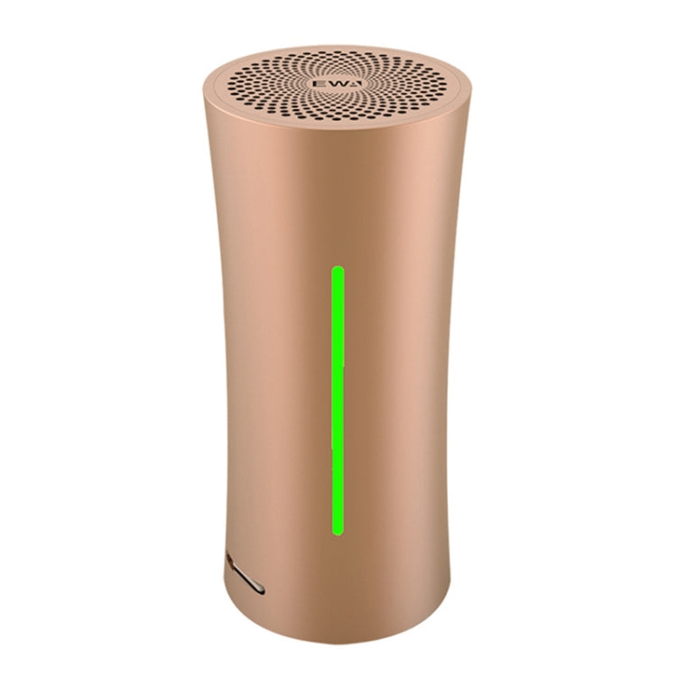 EWA A115 Portable Metal Bluetooth Speaker 105H Power Hifi Stereo Outdoor Subwoofer(Gold) - Desktop Speaker by EWA | Online Shopping South Africa | PMC Jewellery | Buy Now Pay Later Mobicred