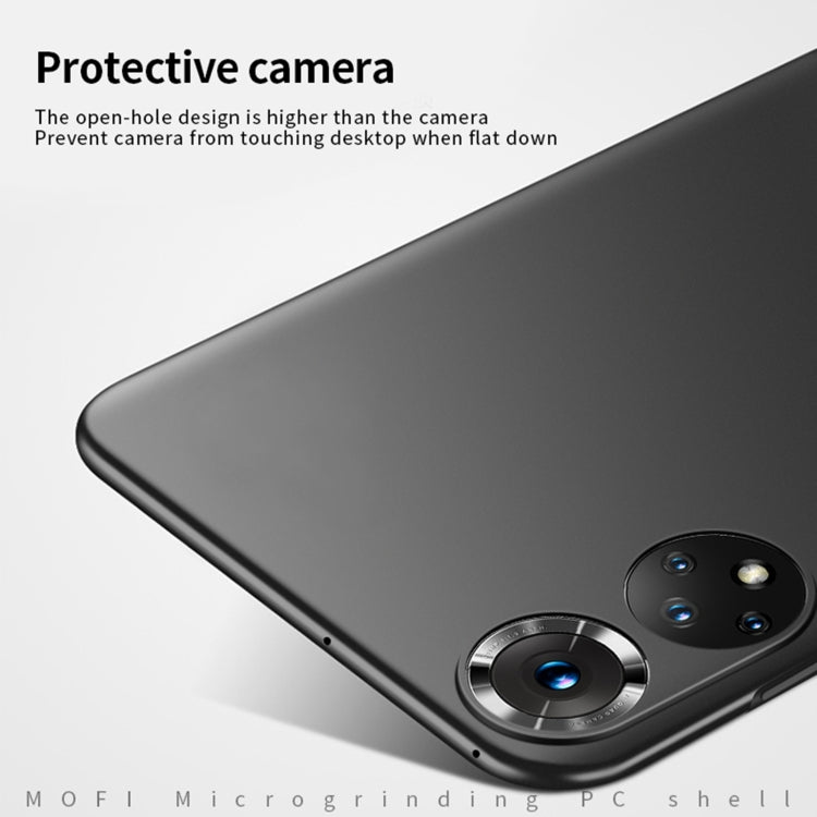 For Honor 50 MOFI Frosted PC Ultra-thin Hard Case(Black) - Honor Cases by MOFI | Online Shopping South Africa | PMC TechLife | Buy Now Pay Later Mobicred
