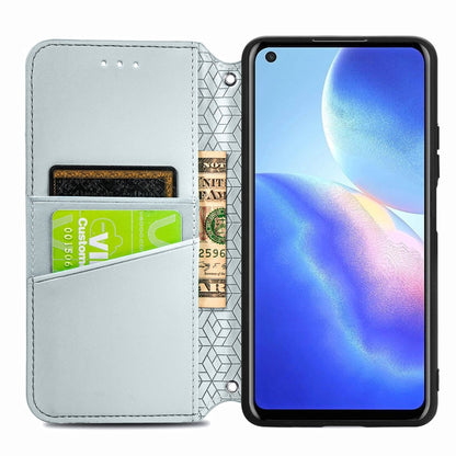 For Blackview A90 Blooming Mandala Embossed Pattern Magnetic Horizontal Flip Leather Case with Holder & Card Slots & Wallet(Gray) - More Brand by PMC Jewellery | Online Shopping South Africa | PMC Jewellery | Buy Now Pay Later Mobicred