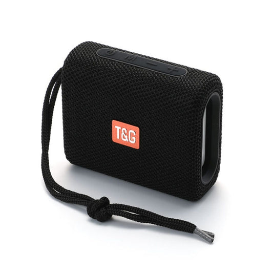 T&G TG313 Portable Outdoor Waterproof Bluetooth Speaker Subwoofer Support TF Card FM Radio AUX(Black) - Desktop Speaker by T&G | Online Shopping South Africa | PMC Jewellery | Buy Now Pay Later Mobicred