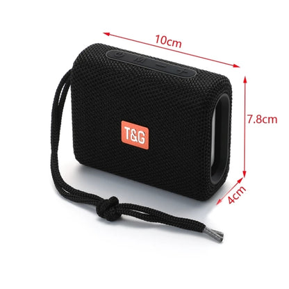 T&G TG313 Portable Outdoor Waterproof Bluetooth Speaker Subwoofer Support TF Card FM Radio AUX(Gray) - Desktop Speaker by T&G | Online Shopping South Africa | PMC Jewellery | Buy Now Pay Later Mobicred