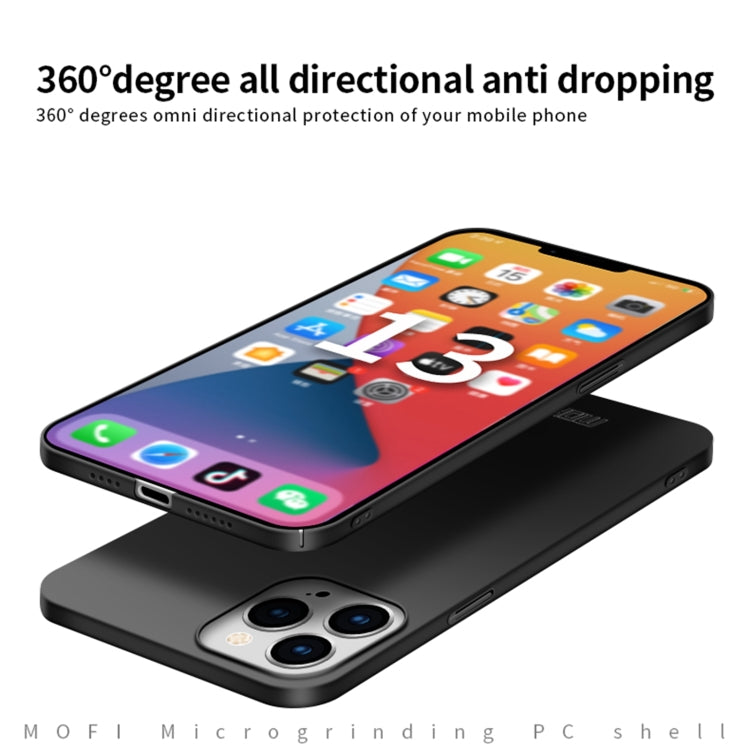 For iPhone 13 Pro Max  MOFI Frosted PC Ultra-thin Hard Case(Red) - iPhone 13 Pro Max Cases by MOFI | Online Shopping South Africa | PMC TechLife | Buy Now Pay Later Mobicred