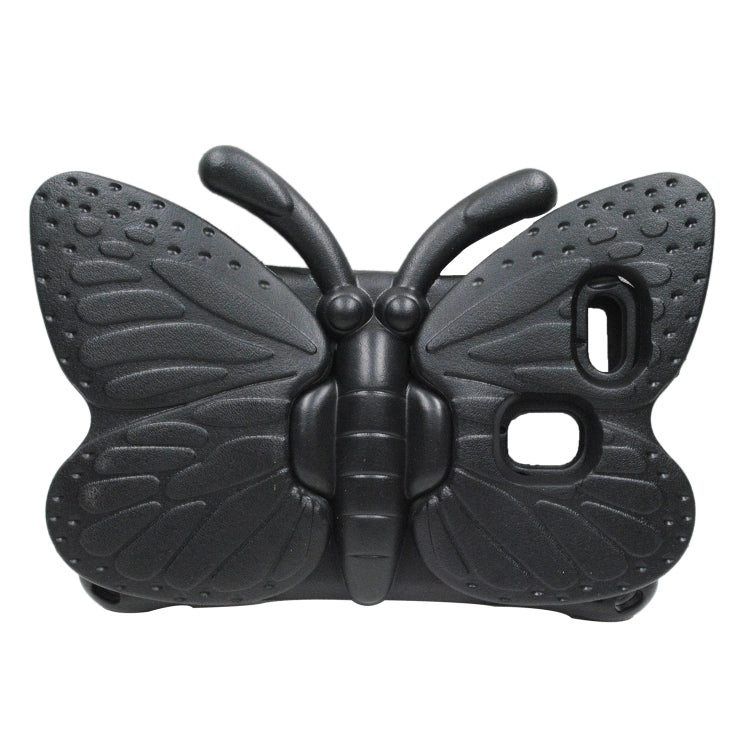 For Amazon Kindle Fire HD 8 2020 Butterfly Bracket Style EVA Children Falling Proof Cover Protective Case(Black) - Amazon by PMC TechLife | Online Shopping South Africa | PMC TechLife | Buy Now Pay Later Mobicred