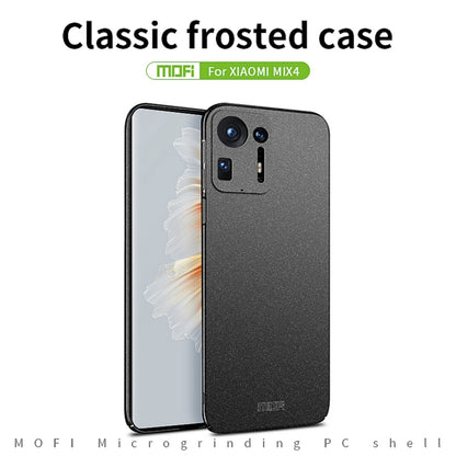 For Xiaomi Mix 4 MOFI Fandun Series Frosted PC Ultra-thin All-inclusive Case(Black) - Xiaomi Cases by MOFI | Online Shopping South Africa | PMC Jewellery