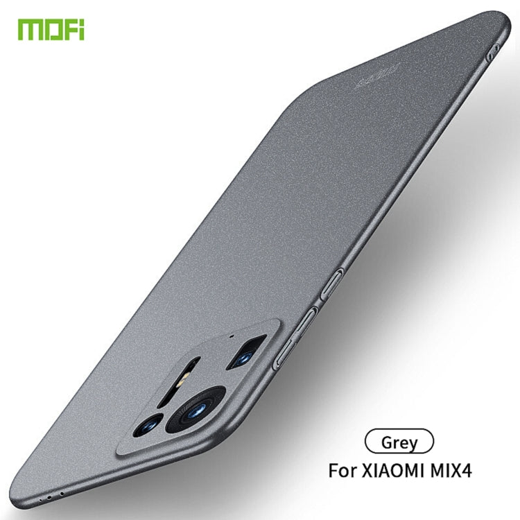 For Xiaomi Mix 4 MOFI Fandun Series Frosted PC Ultra-thin All-inclusive Case(Grey) - Xiaomi Cases by MOFI | Online Shopping South Africa | PMC Jewellery