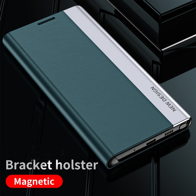 International Version For Xiaomi Redmi Note 11 Pro /Note 11 Pro+ Side Electroplated Magnetic Leather Phone Case with  Holder(Silver) - free shipping - PMC TechLife - Order now!