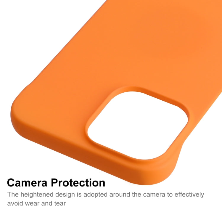 For iPhone 12 Pro Max ENKAY Matte Frameless Hard PC Case(Orange) - iPhone 12 Pro Max Cases by ENKAY | Online Shopping South Africa | PMC Jewellery | Buy Now Pay Later Mobicred