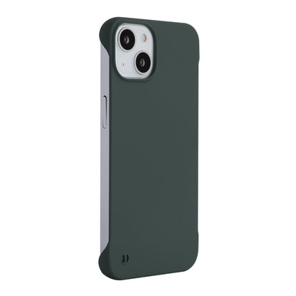 For iPhone 13 mini ENKAY Matte Frameless PC Phone Case (Dark Green) - iPhone 13 mini Cases by ENKAY | Online Shopping South Africa | PMC Jewellery | Buy Now Pay Later Mobicred